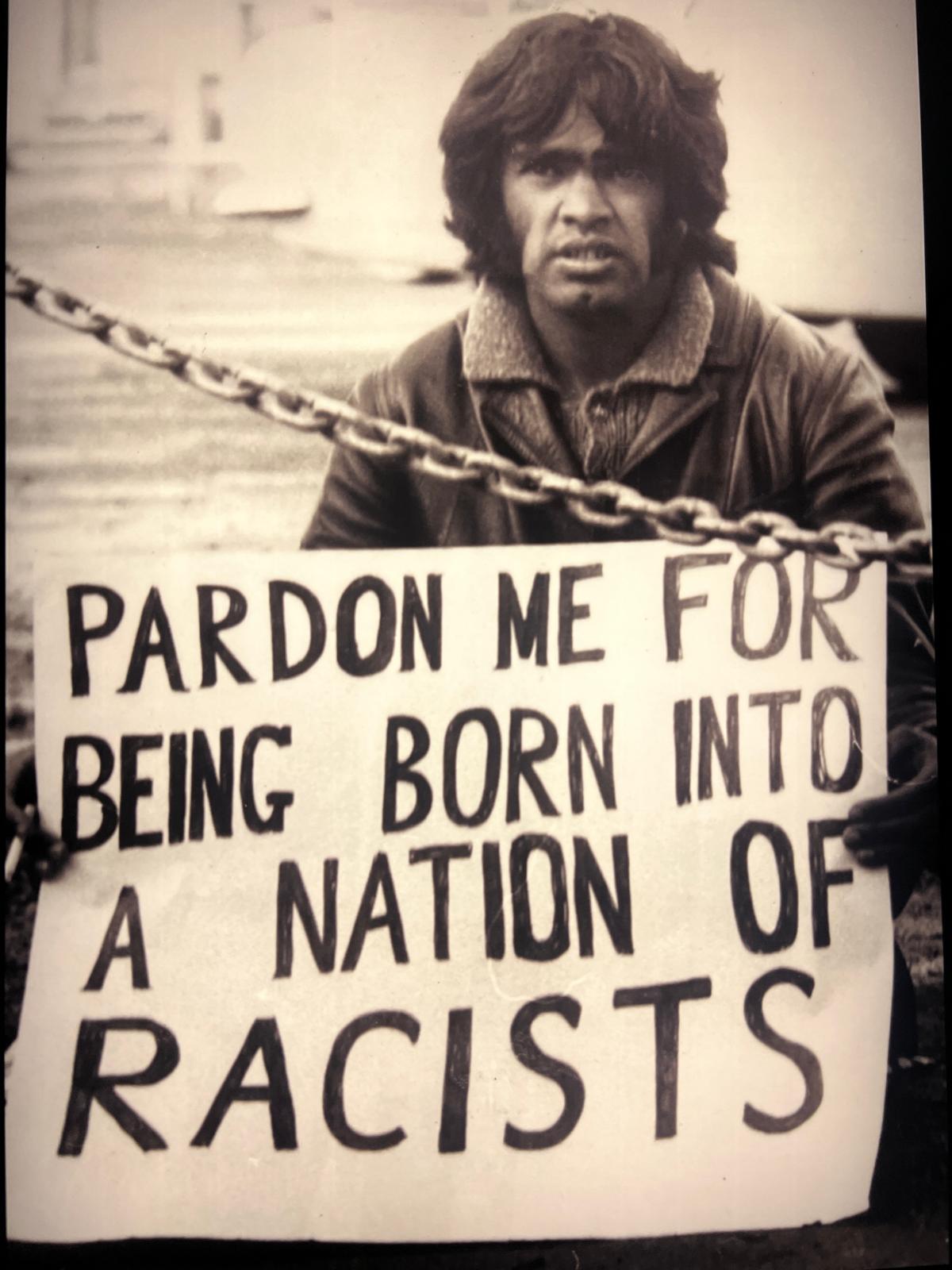Pardon me for being born into a nation of racists